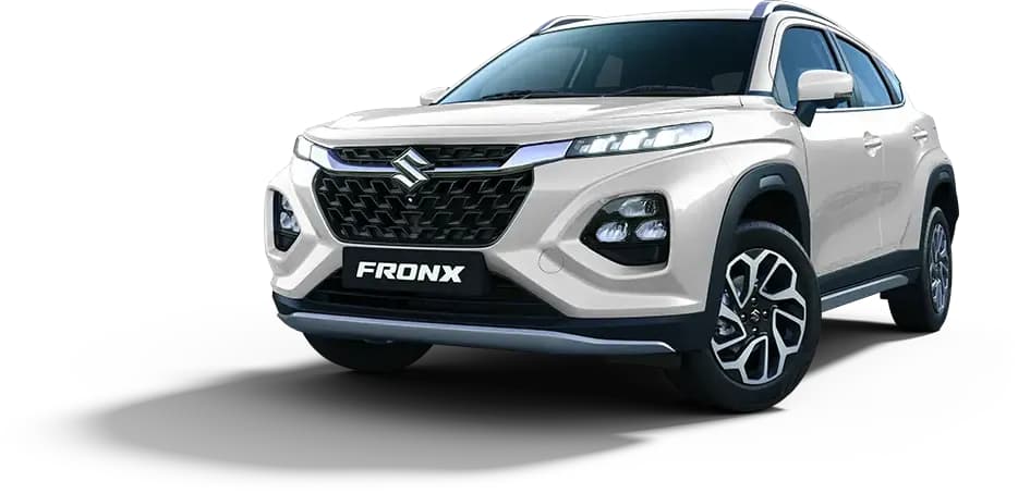 Featured car Maruti, Maruti FRONX (2025) white
