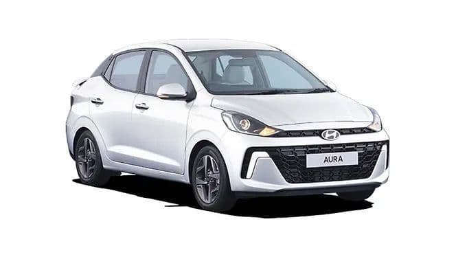 Hyundai Hyundai Aura (2026) white