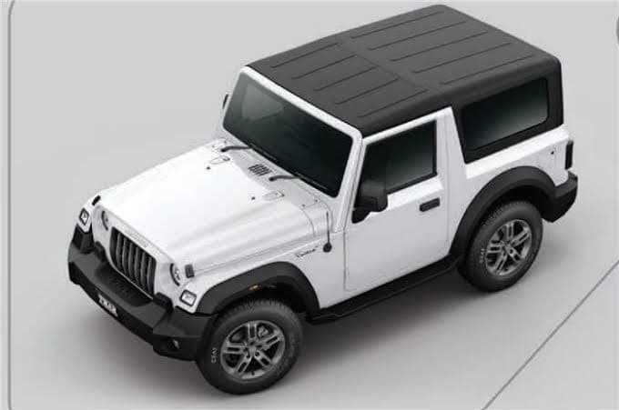 Mahindra Thar (2025) white
